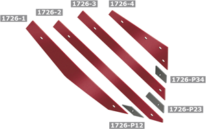 Spare parts for Kverneland ploughs 1726
